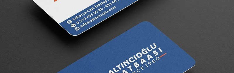 Ankara Hesaplı Kartvizit Örnekleri